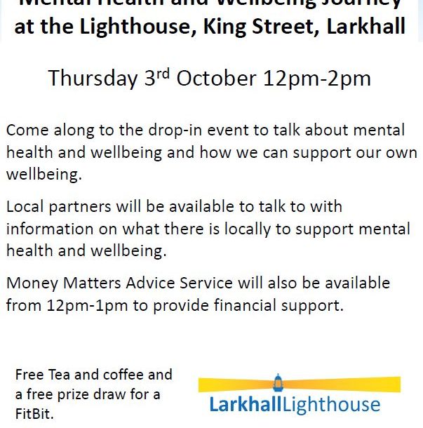 Mental Health and Wellbeing Journey Event