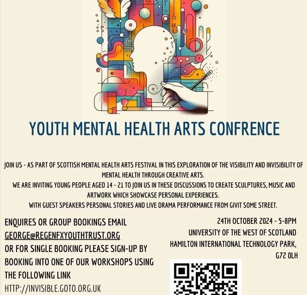 Youth Mental Health Arts Conference 2024 – (IN)Visible Multi-Arts Conference