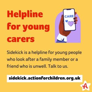 Sidekick – helpline for young carers