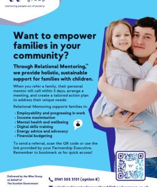 Wise Relational Mentoring – Supporting Families in Your Area This Winter