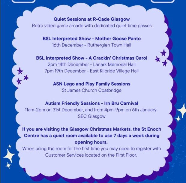 NHS Lanarkshire – Christmas ASN Activities