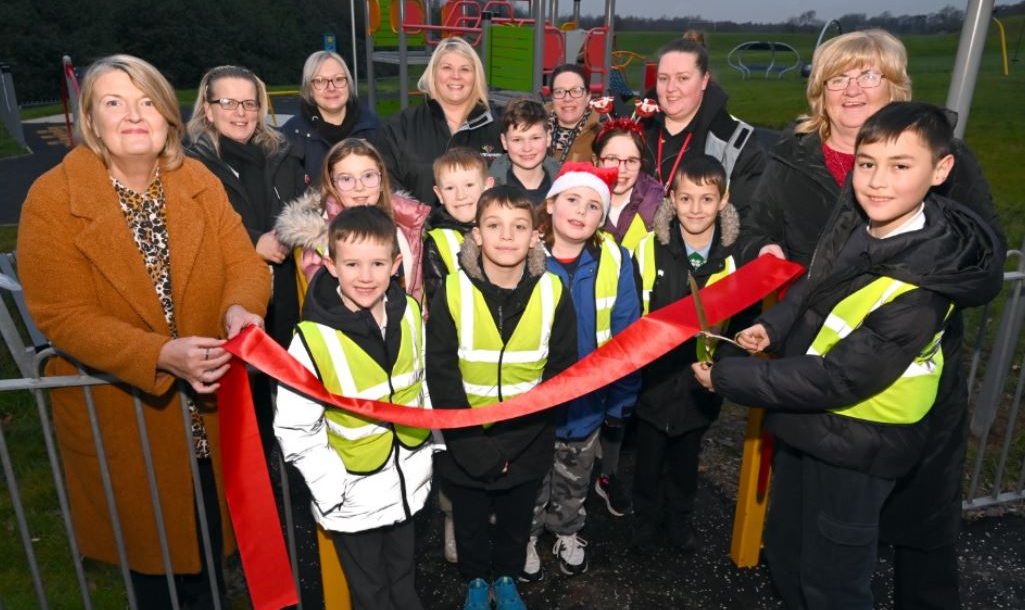 New Play Area in Viewpark