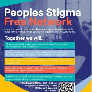 People’s Stigma Free Network 22nd January 2025