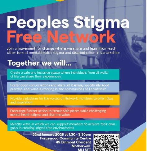 People’s Stigma Free Network 22nd January 2025