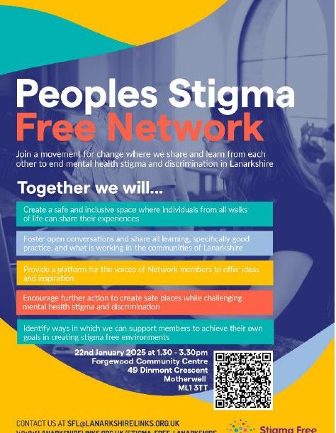 People’s Stigma Free Network 22nd January 2025