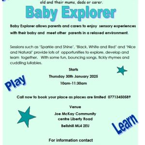 Baby Explorer Classes