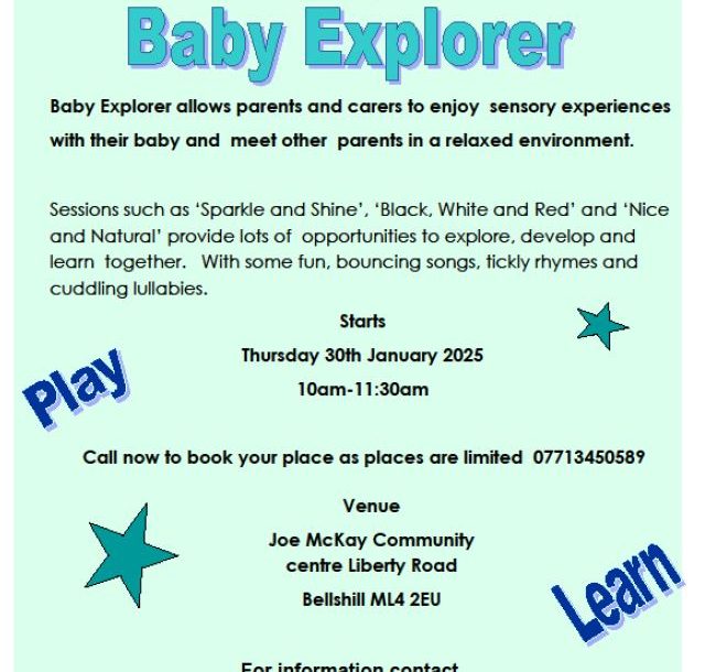 Baby Explorer Classes