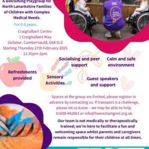 North Lanarkshire Disability Forum & Home Start – The Little Care Hub