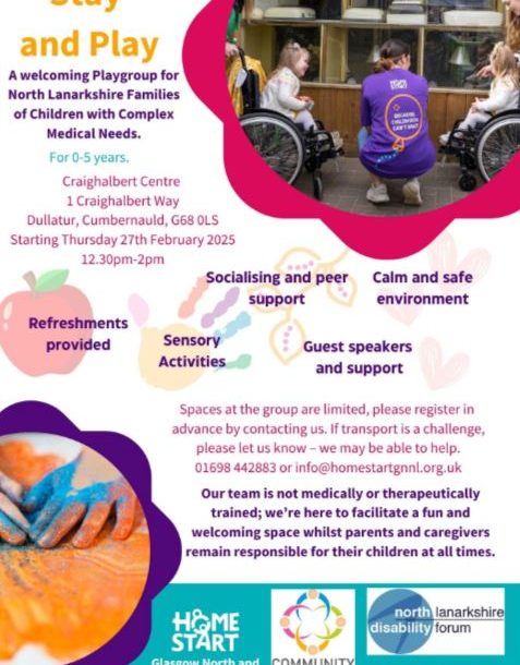 North Lanarkshire Disability Forum & Home Start – The Little Care Hub