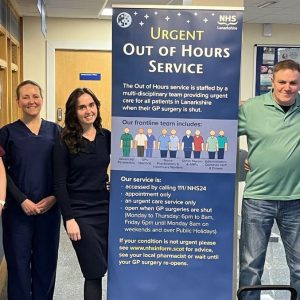 Know Where to Turn: NHS Lanarkshire’s Urgent Out of Hours Service Here to Help