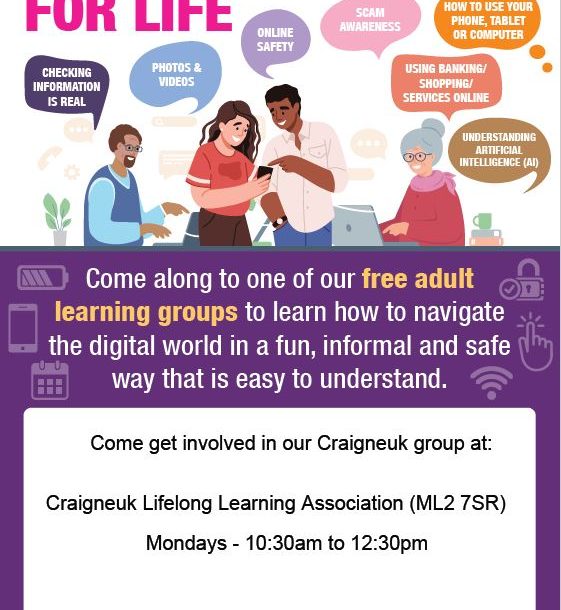North Lanarkshire Council – Digital Skills for Life North Lanarkshire Council – Digital Skills for Life