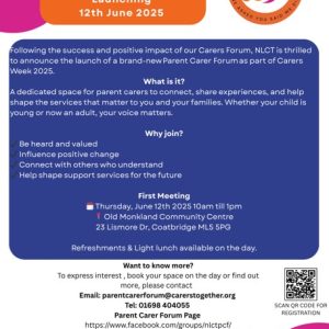 North Lanarkshire Carers Together – Parent Carer Forum