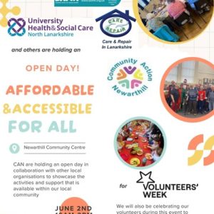 Community Action Newarthill – open day