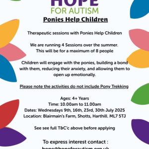 Hope for Autism – Ponies Help Children