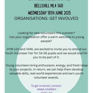 DYW LED and VANL – Youth Volunteer Fair