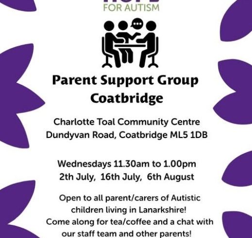 Hope for Autism Parent Support Group