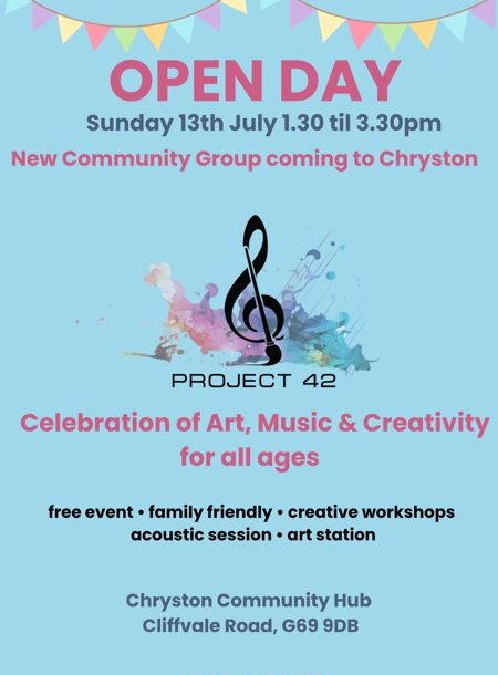 Chryston Community Hub – New Arts and Music Project Chryston Community Hub – New Arts and Music Project