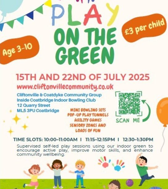 Play on the Green – Open Play Sessions Play on the Green – Open Play Sessions