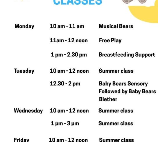 Bear Necessities – Summer Programme
