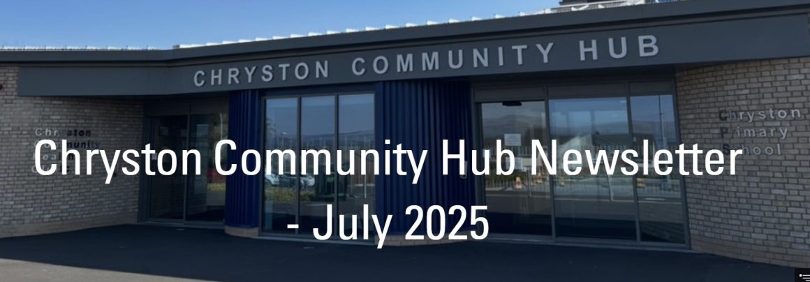 Chryston Community Hub – July newsletter