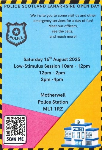 Police Scotland Lanarkshire Open Day