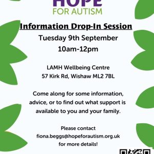 Hope for Autism – Information Drop In