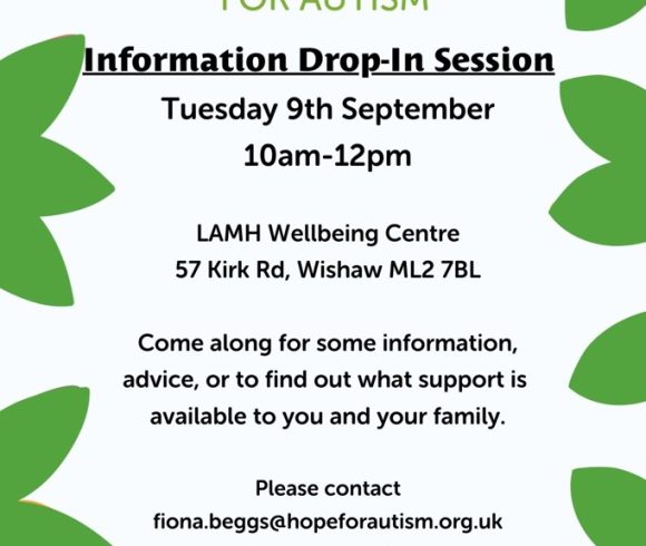 Hope for Autism – Information Drop In