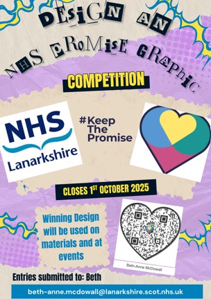 Design an NHS Lanarkshire Promise Graphic