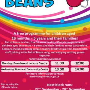 Full of Beans – Free Family Fun!